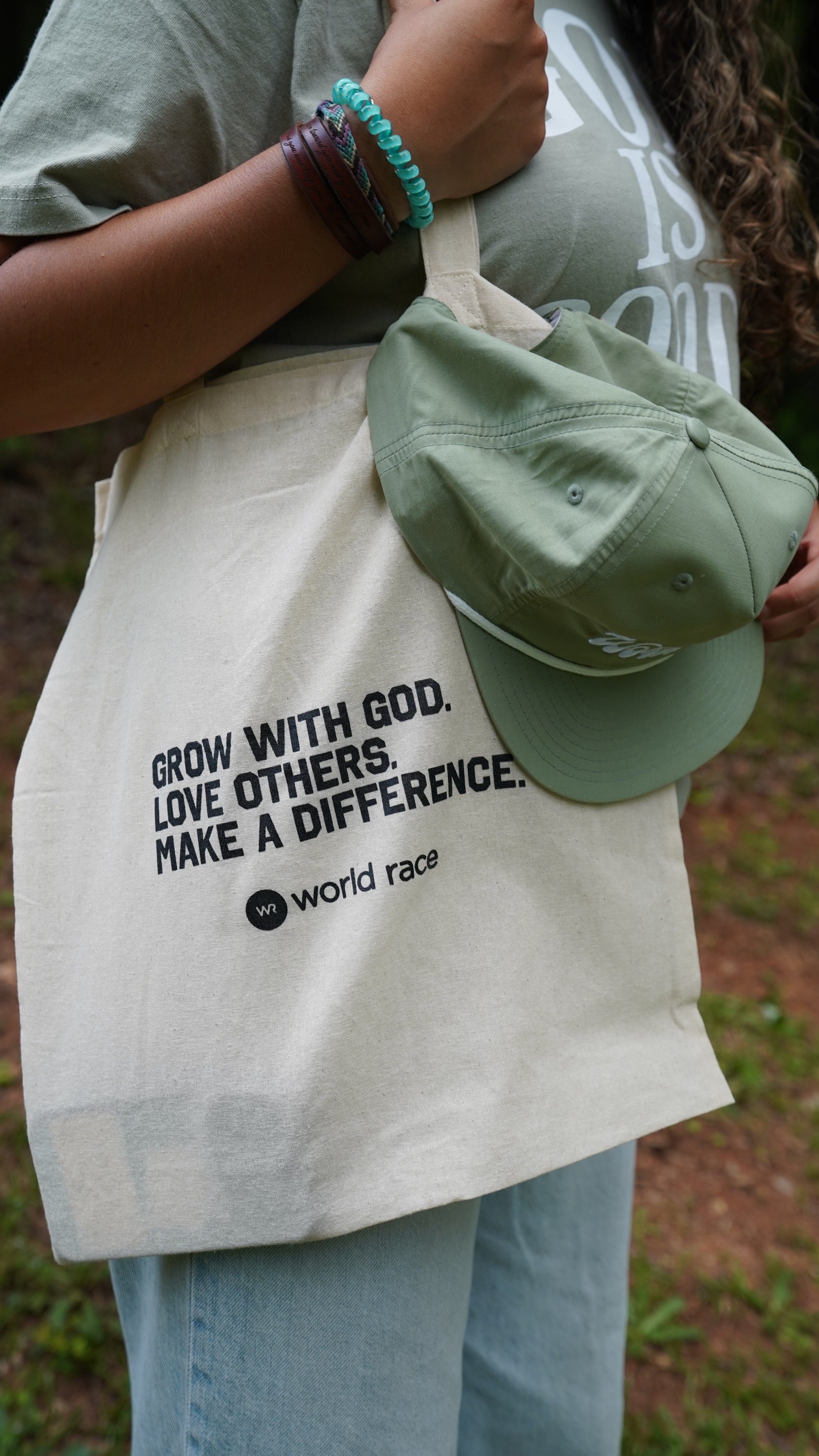 World Race Tote Bag