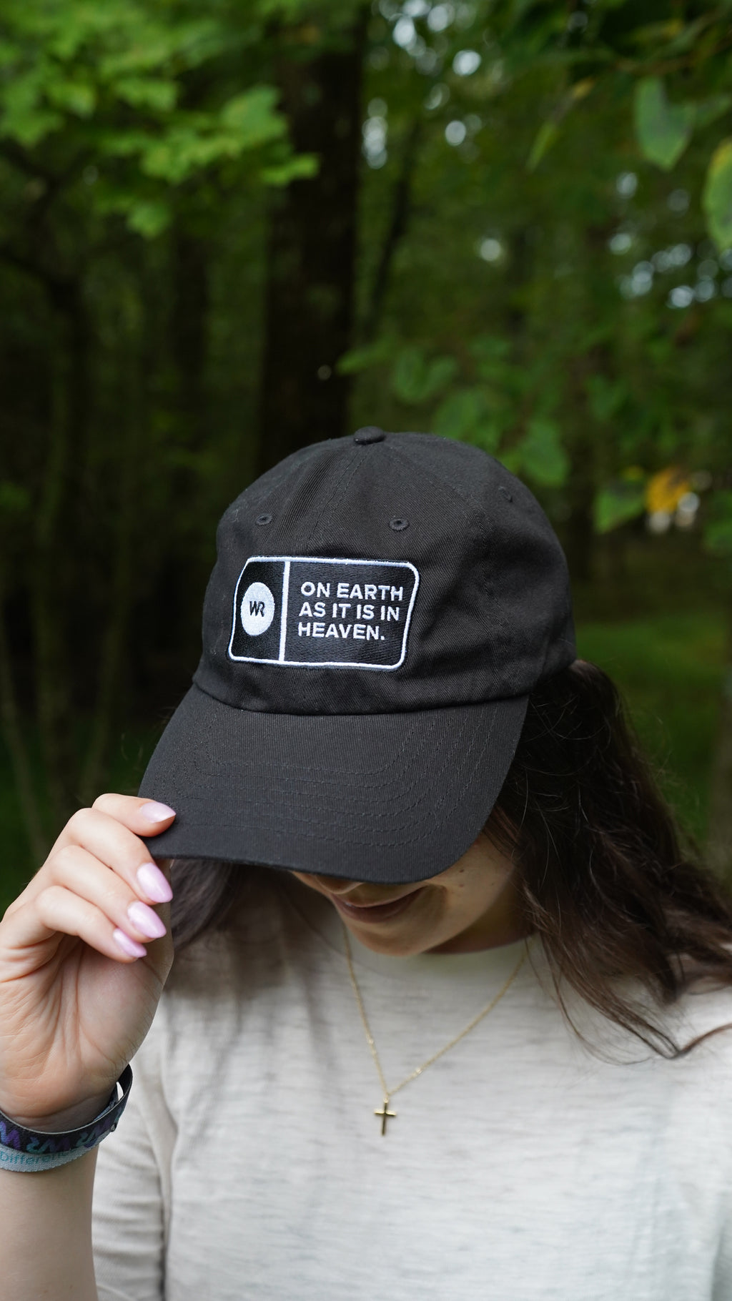 WR Black Dad Hat